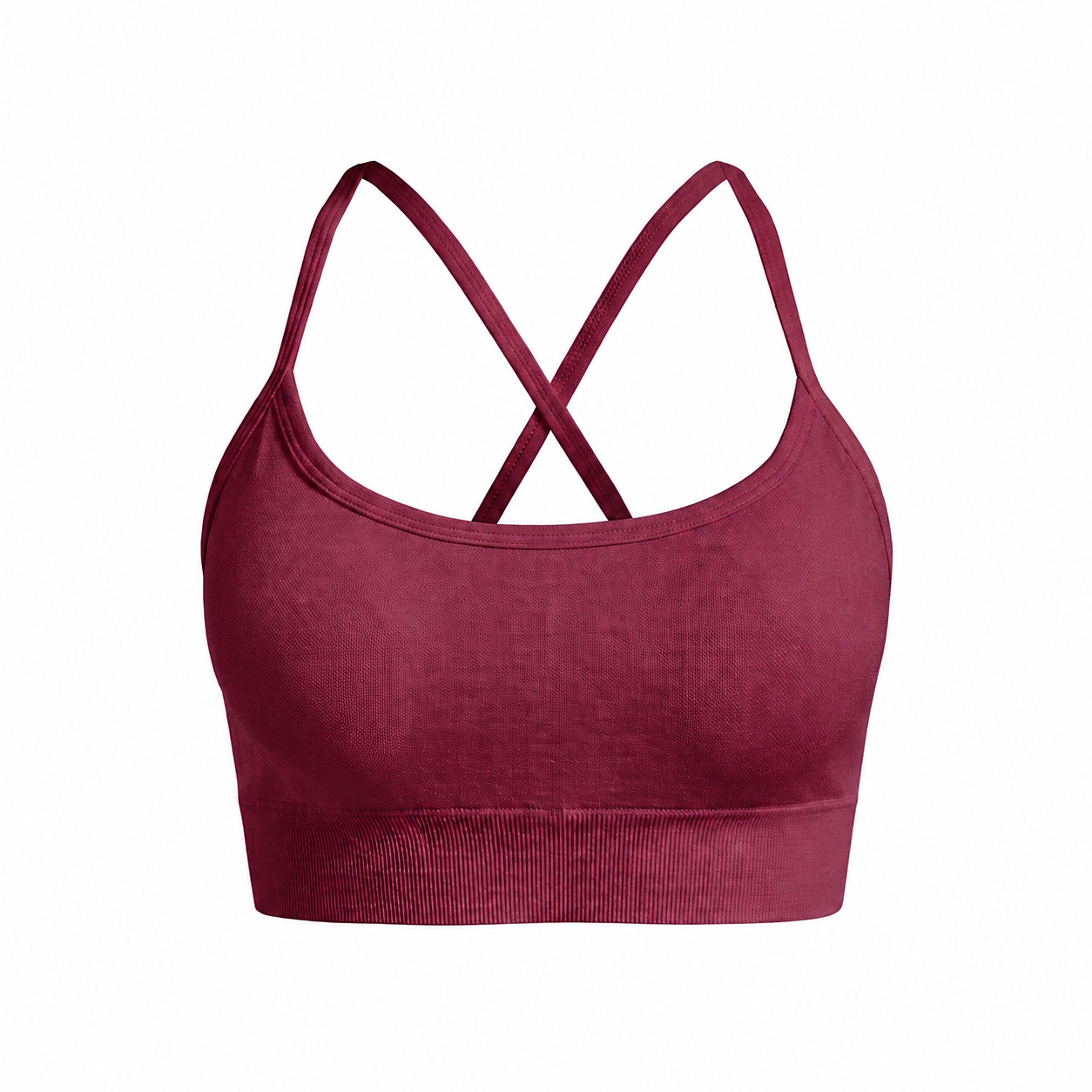 BUMKYN Sports Bra Burgundy
