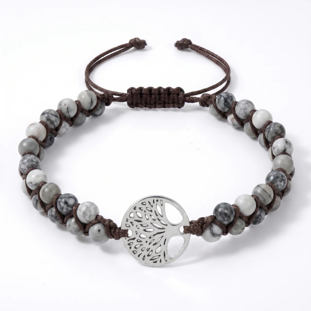 Granite Tree of Life Bracelet
