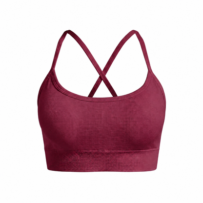 BUMKYN Sports Bra Burgundy