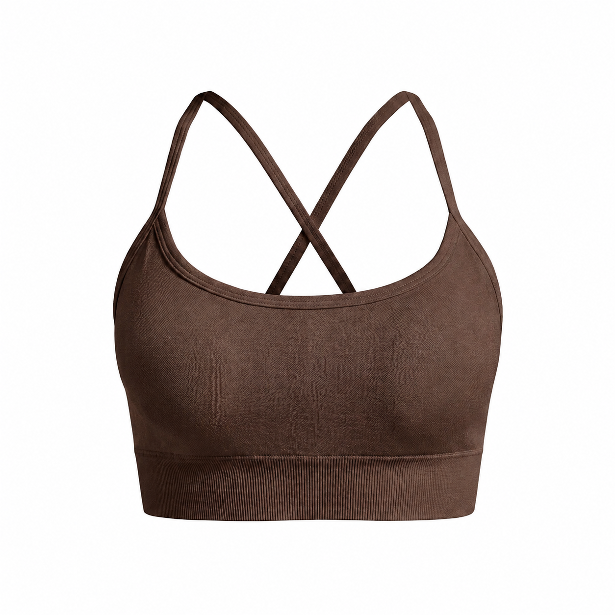 BUMKYN Sports Bra Dark Brown