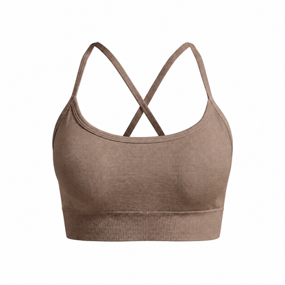 BUMKYN Sports Bra Light Brown