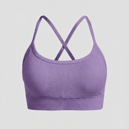 BUMKYN Sports Bra Purple
