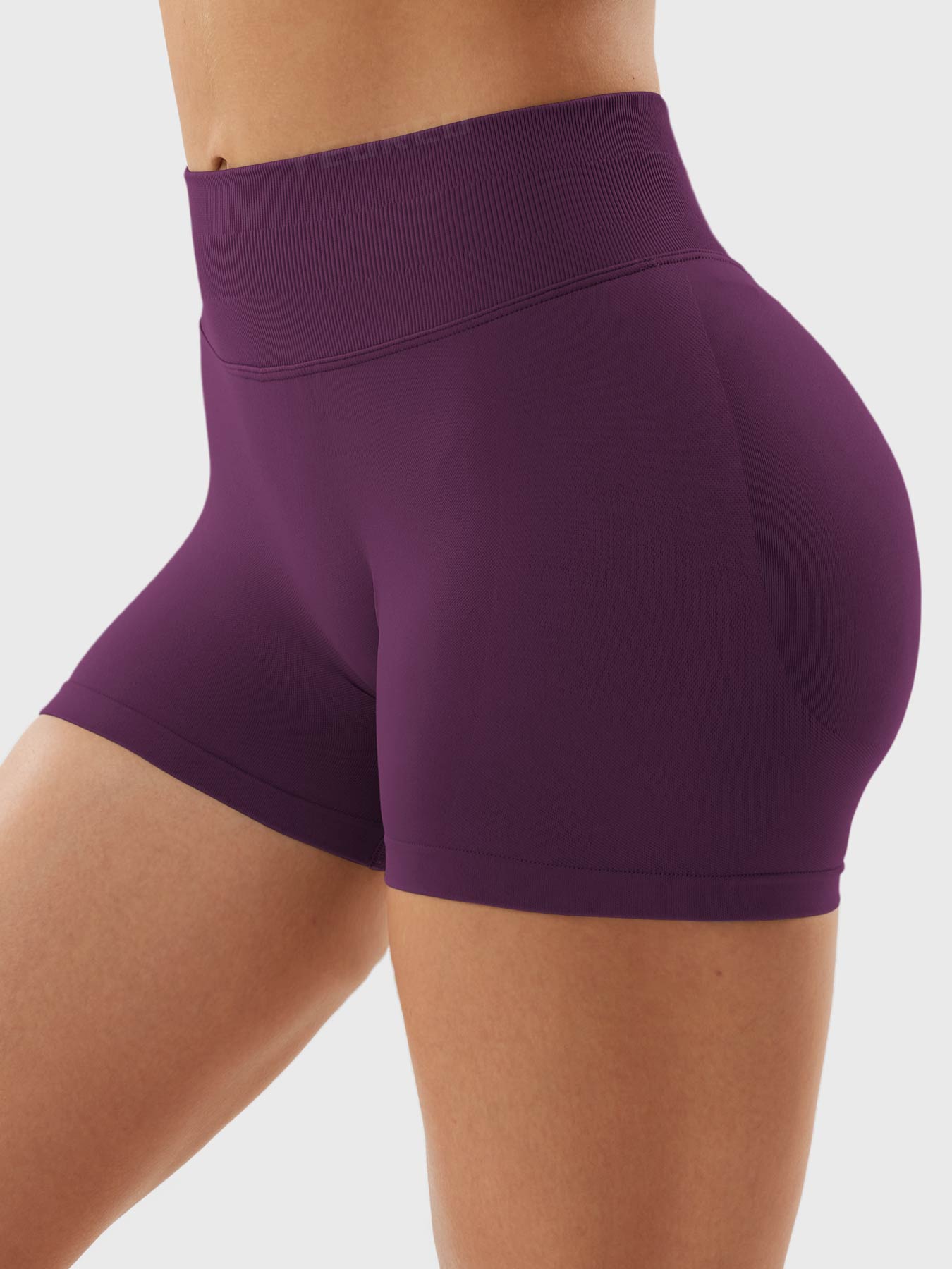 Softhue Shorts Black Cherry