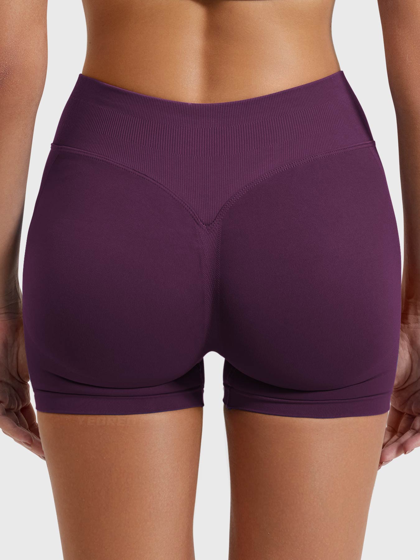 Softhue Shorts Black Cherry