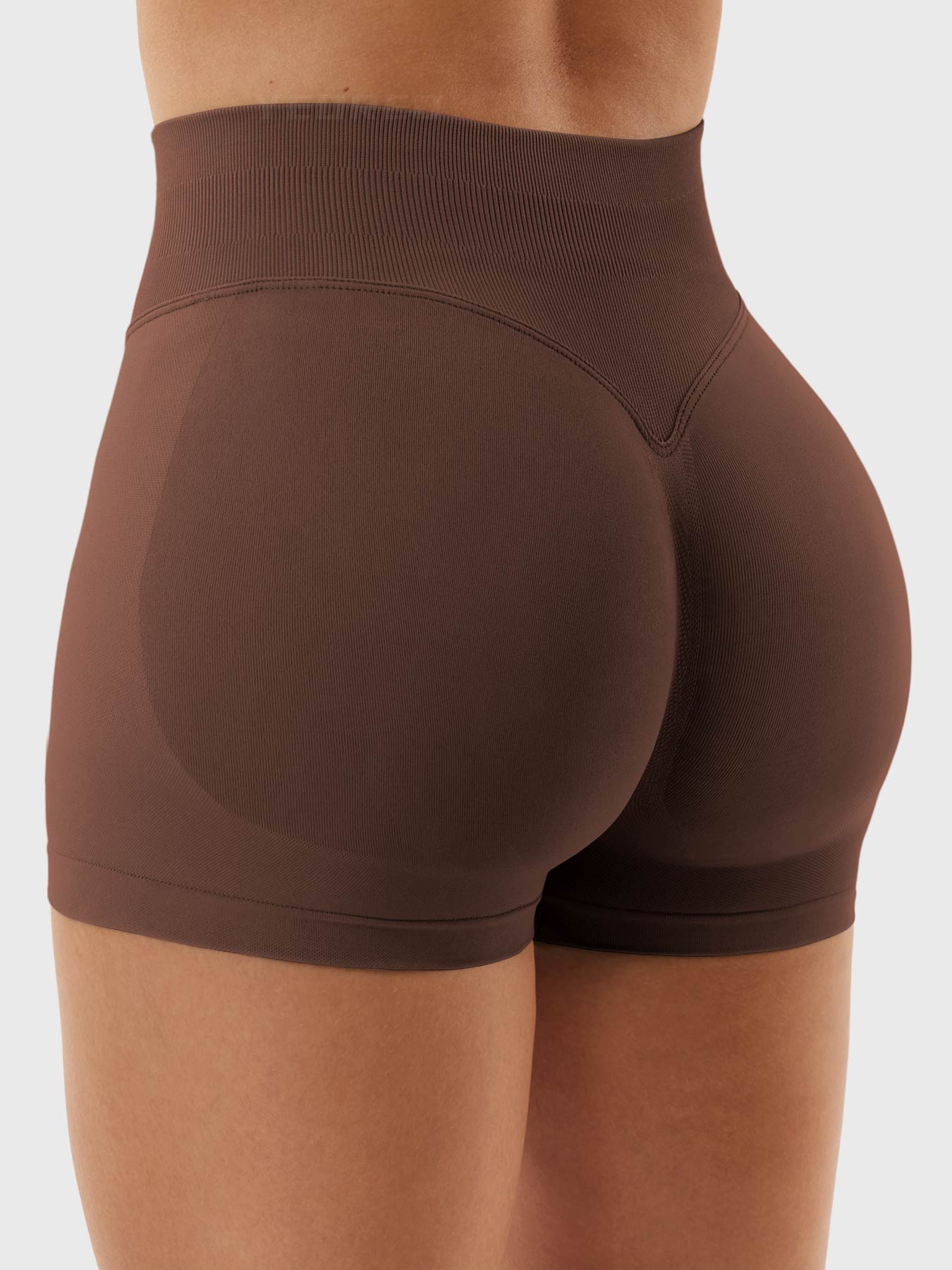 Softhue Shorts Dark Brown