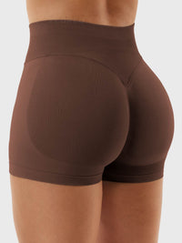 Softhue Shorts Dark Brown