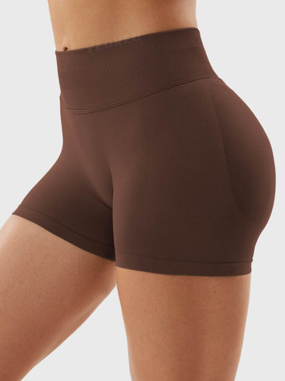 Softhue Shorts Dark Brown