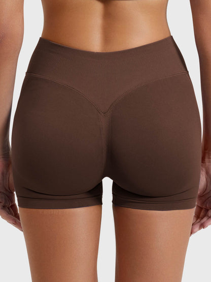 Softhue Shorts Dark Brown