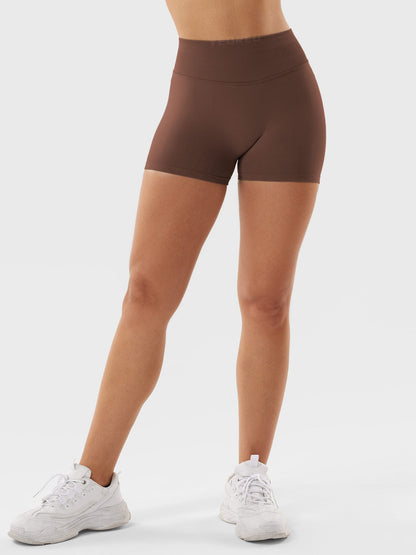 Softhue Shorts Dark Brown